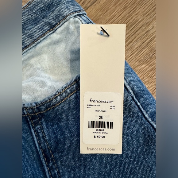 NWT Harper Heritage high rise flare jeans size 26 - Picture 4 of 6